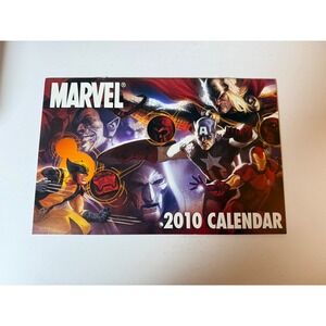 Marvel 2010 Calendar The Heroic Age Featuring Captain America Iron Man Wolverine